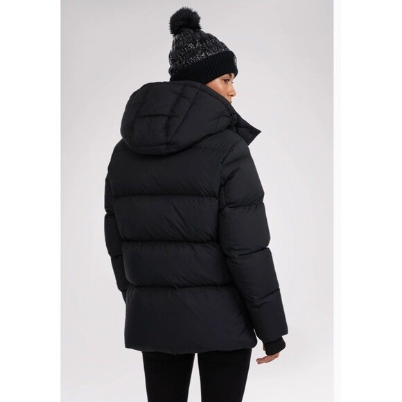 PAJAR Woman Adhara Boxy 80% DOWN Puffer Jacket Pink Lined XS NWOT $529 - Picture 8 of 16